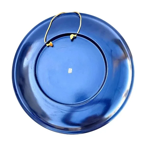 Vintage Japanese Ise-Ebi Lobster Gold Leaf Lacquer Platter 19" Signed - Picture 5 of 15